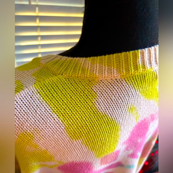Lisa Todd Tie Dye Sweater- just like new❤️ xl cotton blend🩷 - Picture 16 of 16